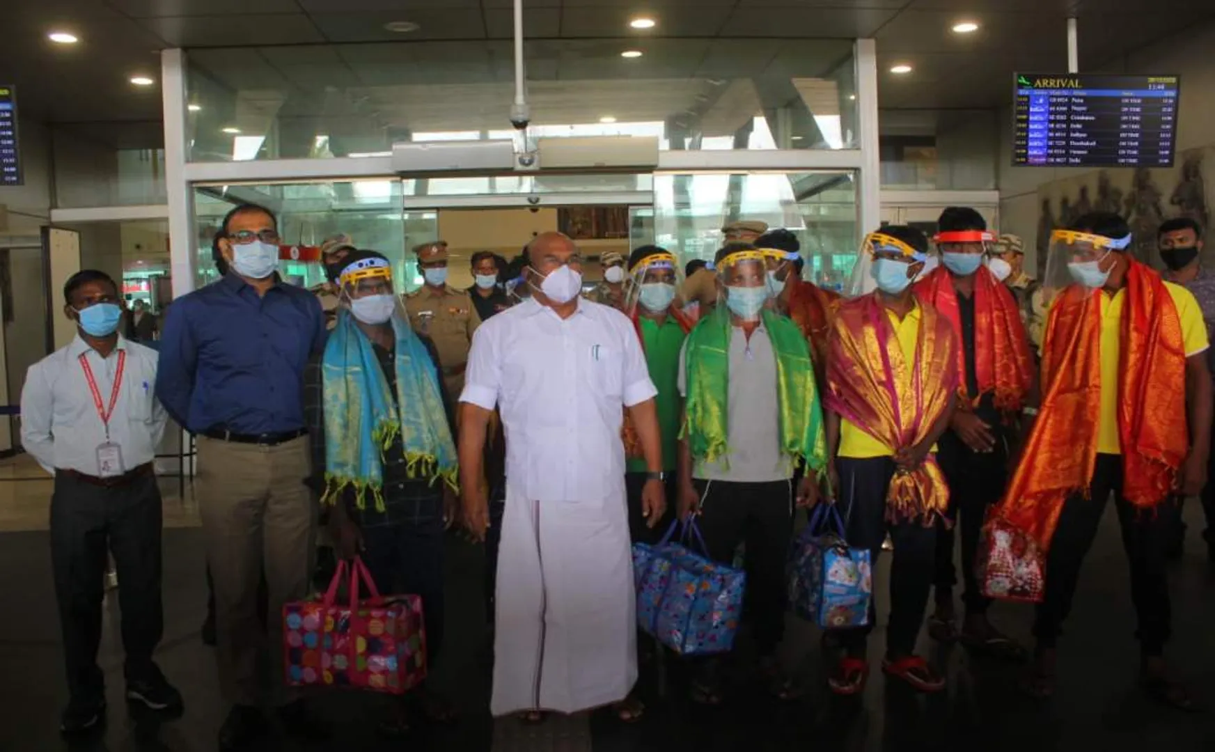 fishermans chennai airport minister jayakumar 
